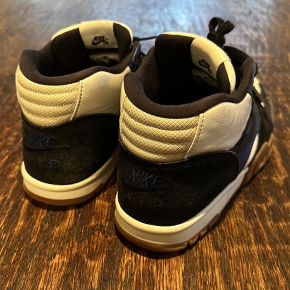 Nike SB x Polar Skate Co Air Trainer 1 SB Black Deep Royal Blue 🔥 - Picture 2 of 9